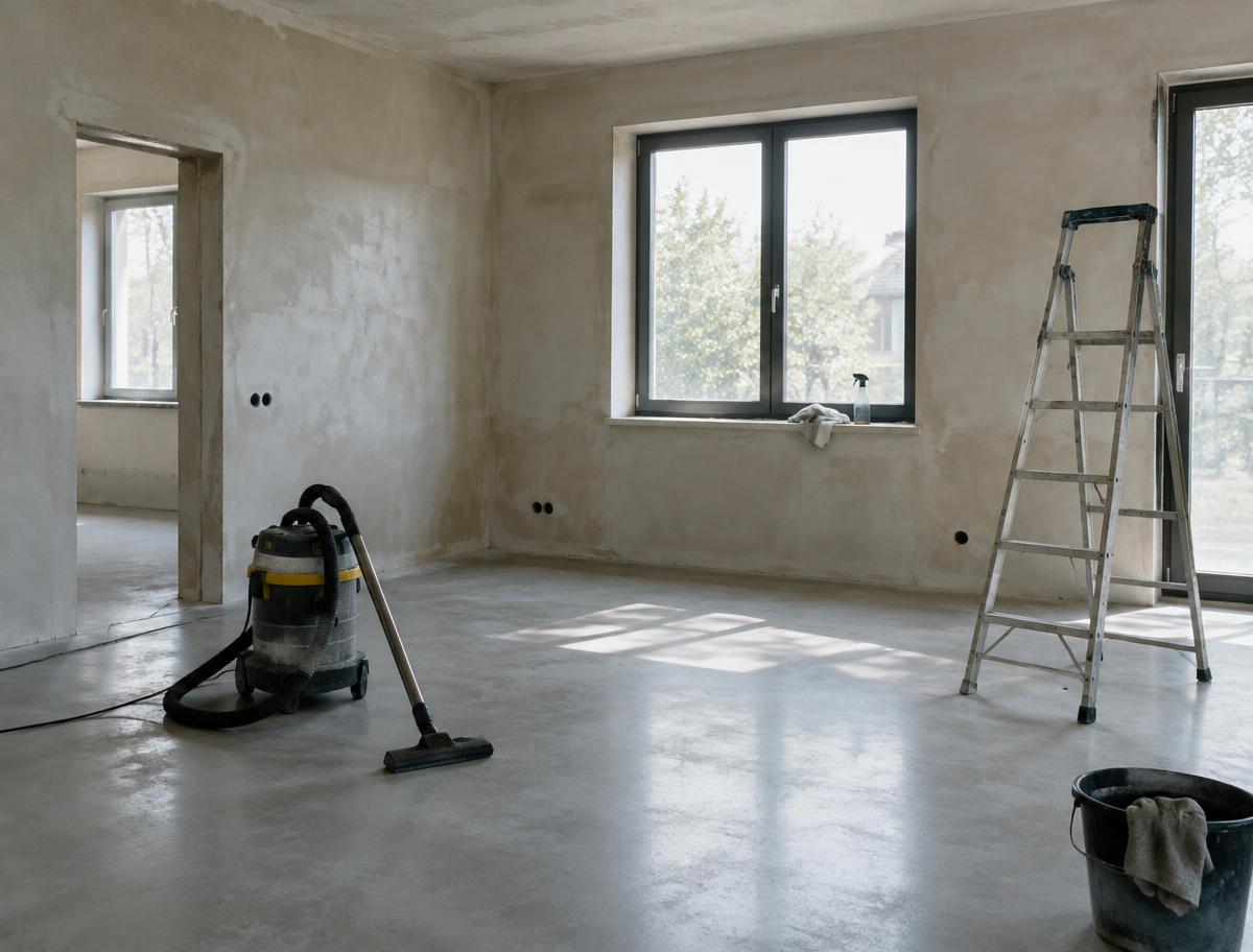 Nettoyage fin de chantier